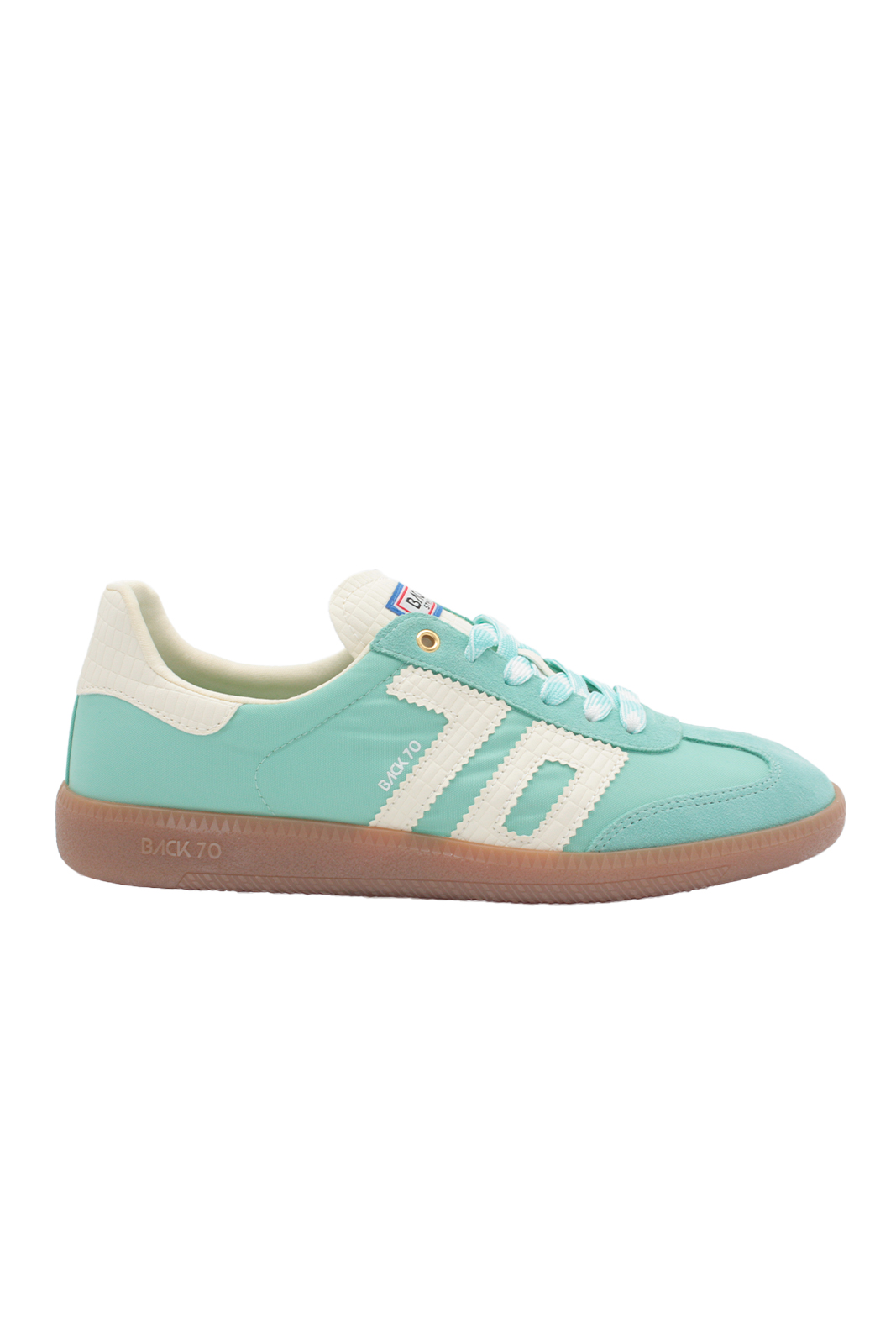 GHOST SUEDE NYLON LT. MARINE MILK CROC