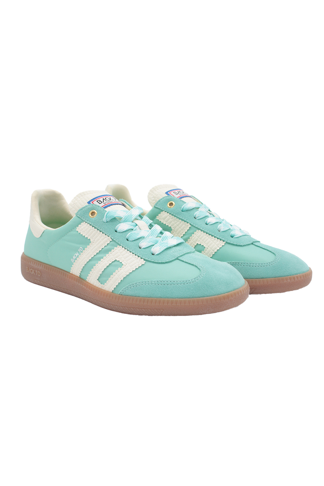 GHOST SUEDE NYLON LT. MARINE MILK CROC