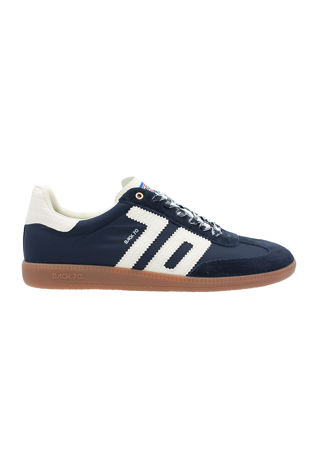GHOST SUEDE NAVY MILK CROC