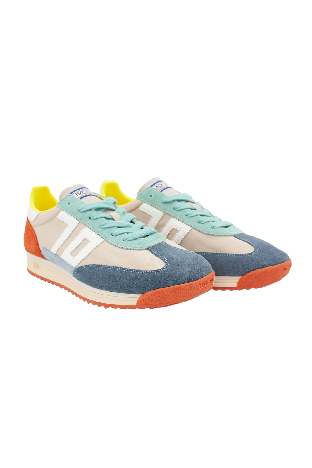 BARKLEY JOGGER MULTI SUEDE JEANS ORANGE