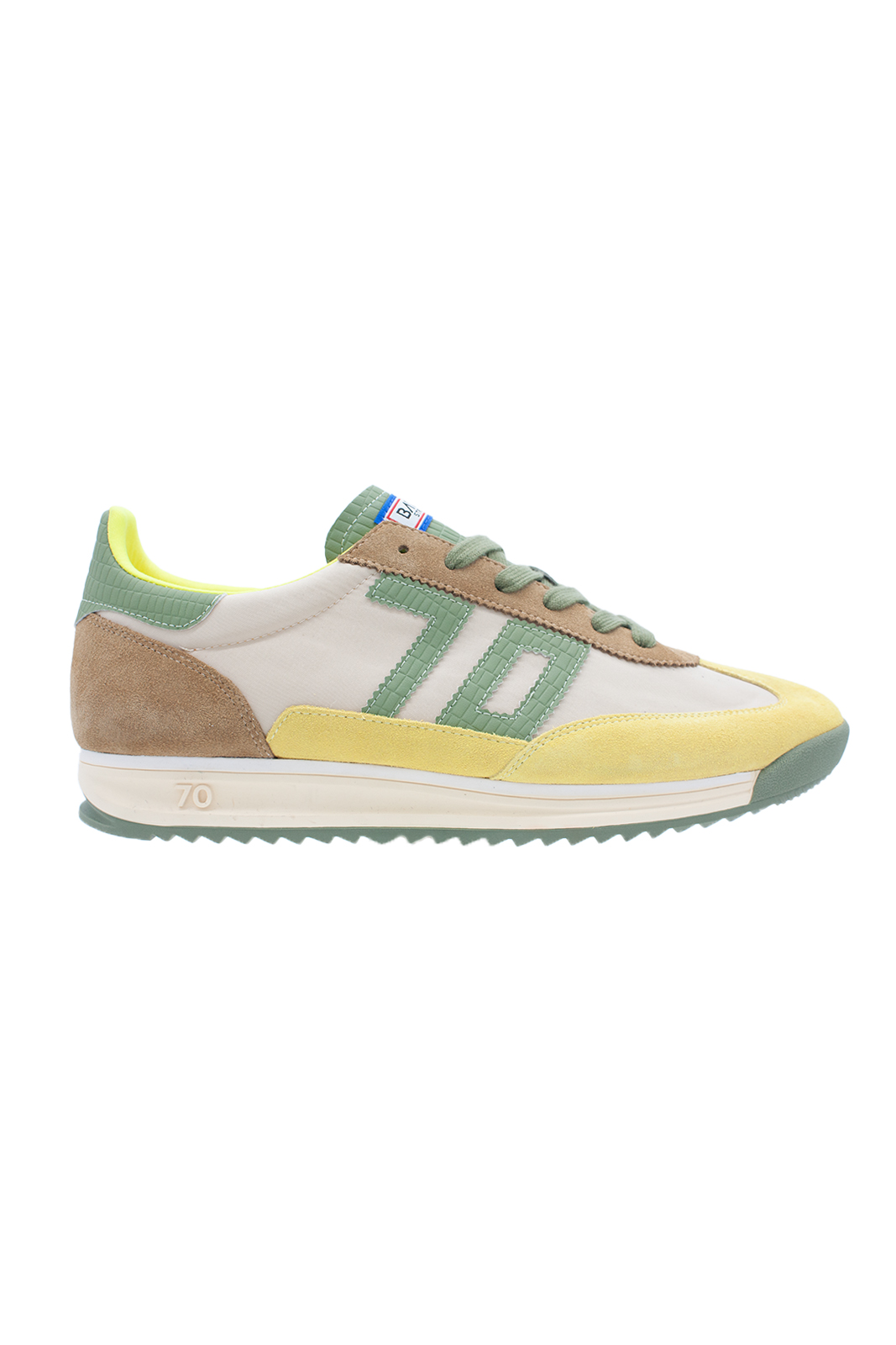BARKLEY JOGGER MULTI SUEDE YELLOW ARMY