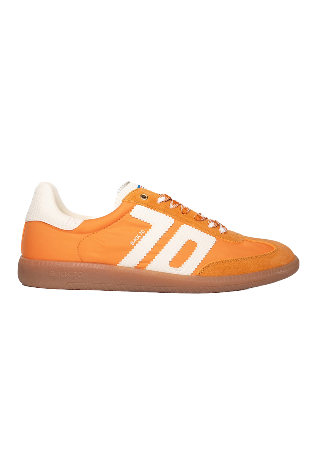 GHOST SUEDE ORANGE MILK CROC