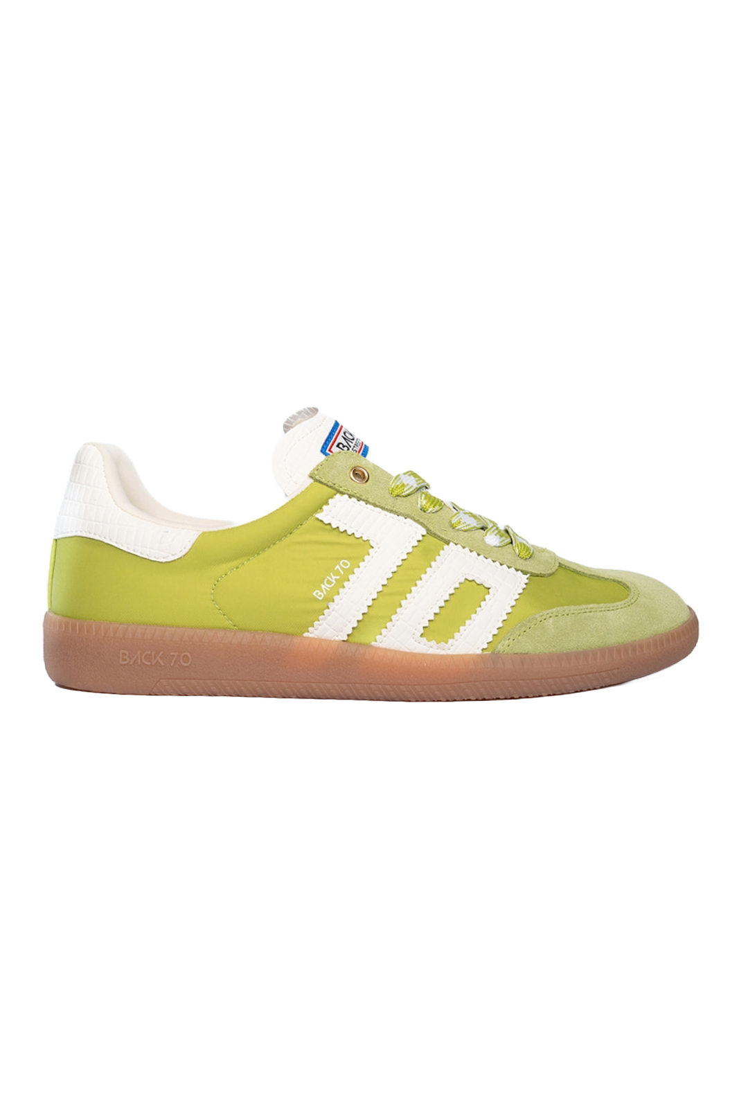 GHOST SUEDE LIME MILK CROC