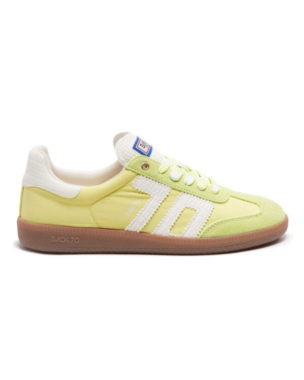 GHOST SUEDE NYLON LT. YELLOW MILK CROC