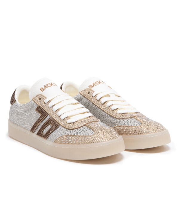 GLAM STRASS SHINY SILVER GOLD BRONZE