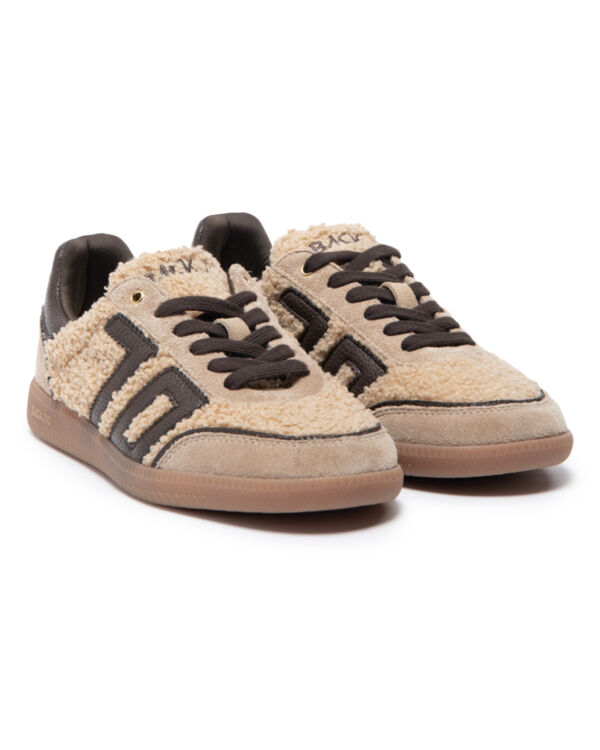 CLOUD TEDDY BEIGE FUR BEIGE SUEDE COFFEE 70