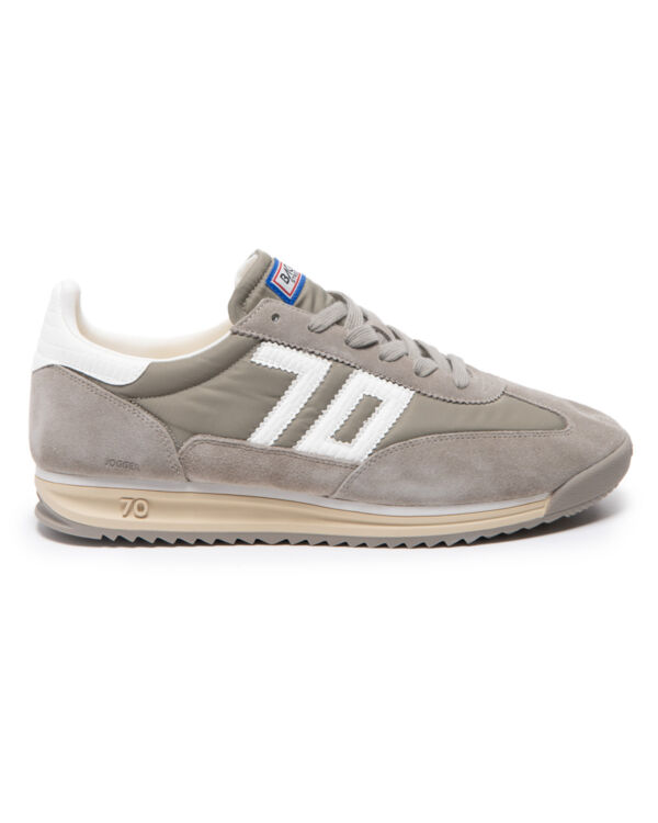 JOGGER TAUPE NYLON SPONGE TAUPE SUEDE MILK CROC 70