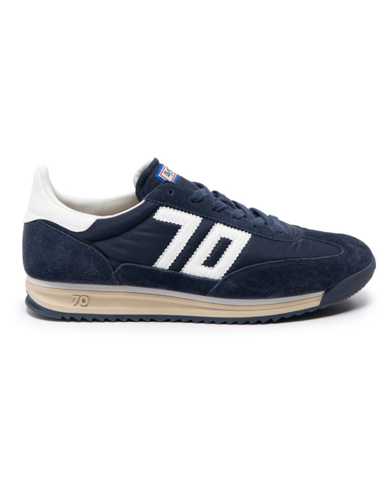 JOGGER NAVY NYLON SPONGE NAVY SUEDE MILK CROC 70