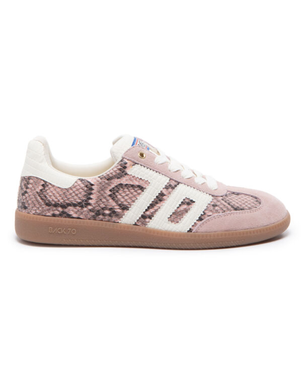 CLOUD NUDE SNAKE NUDE SUEDE MILK CROC 70
