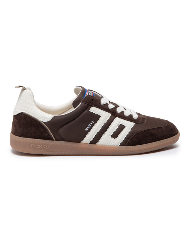 GHOST COFFEE NYLON SUEDE BEIGE TRIM MILK 70