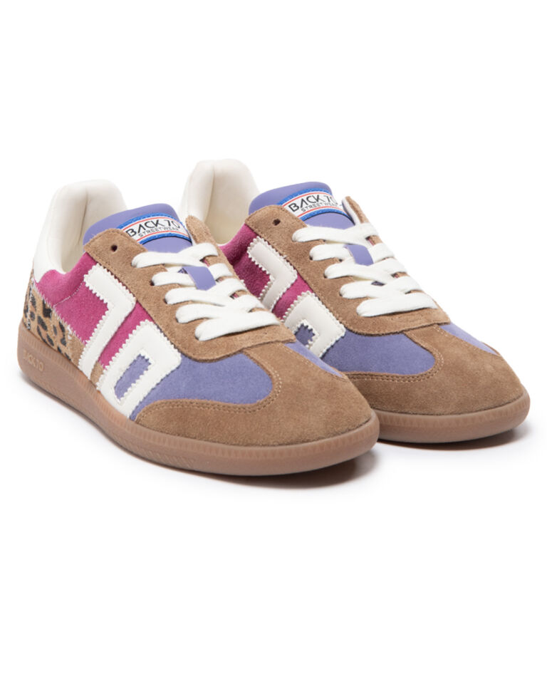 SQUID PURPLE SUEDE MIX TAN SUEDE MILK 70