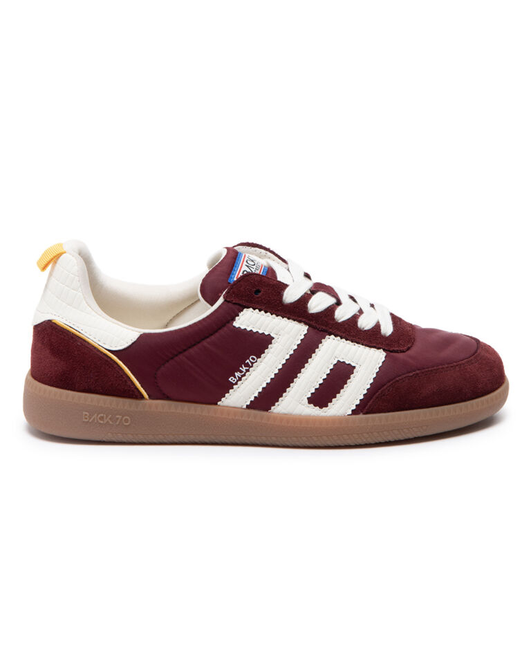 GHOST WINE NYLON SUEDE YELLOW TRIM MILK 70