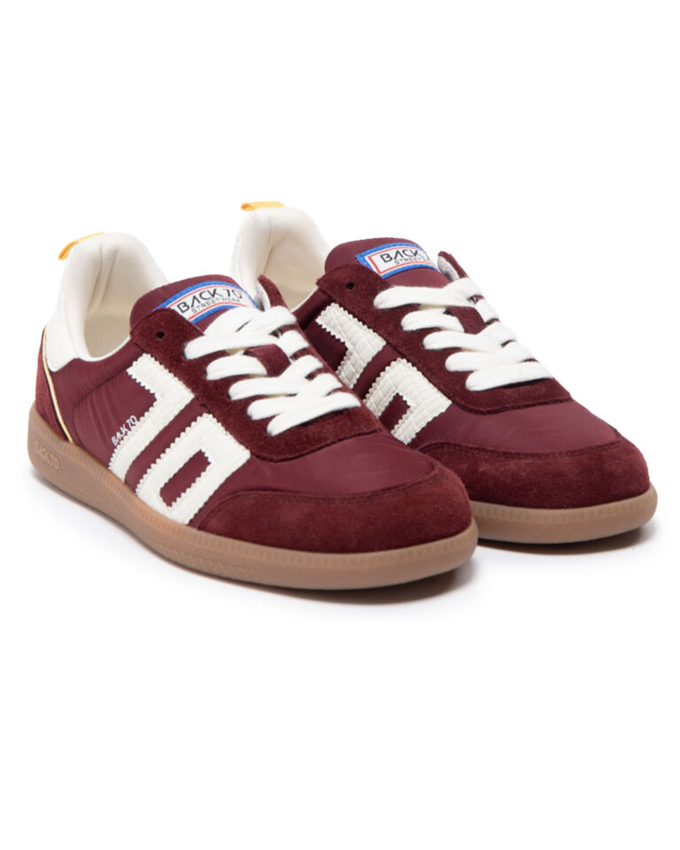 GHOST WINE NYLON SUEDE YELLOW TRIM MILK 70