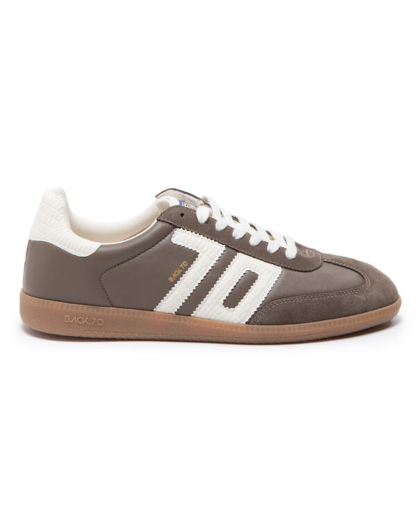 CLOUD TAUPE LEATHER SPONGE TAUPE SUEDE MILK 70