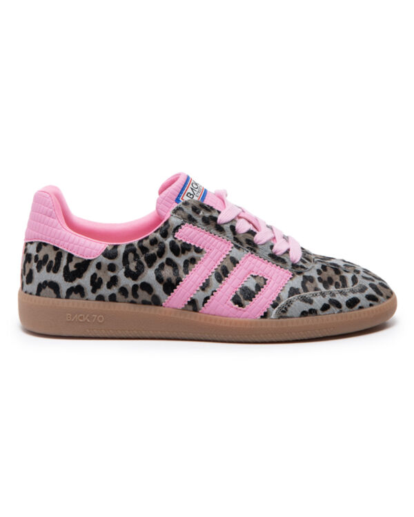 CLOUD GREY LEOPARD PINK TONGUE PINK CROC 70