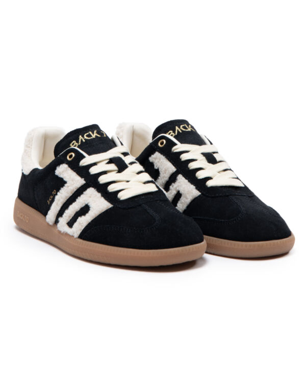CLOUD BEIGE FUR BLACK SUEDE