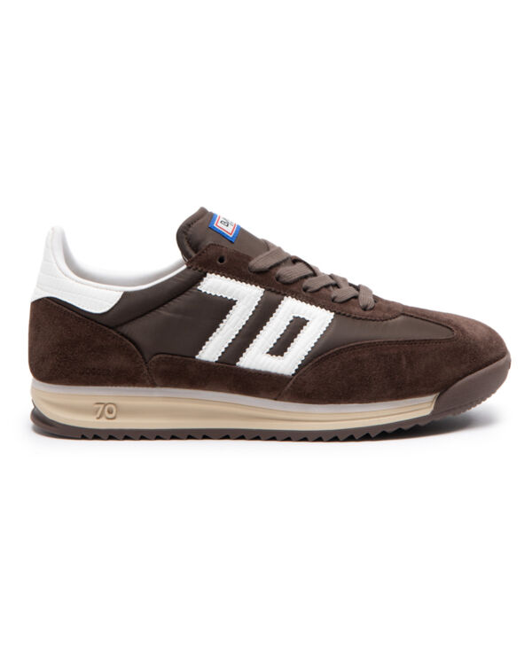 JOGGER COFFEE NYLON SPONGE COFFEE SUEDE MILK CROC 70
