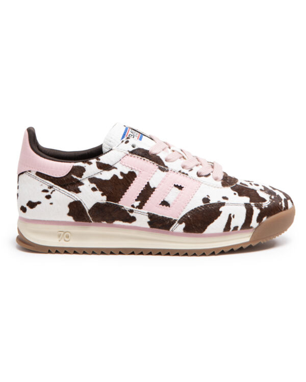 JOGGER BROWN/WHITE COW PINK 70