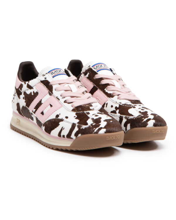 JOGGER BROWN/WHITE COW PINK 70