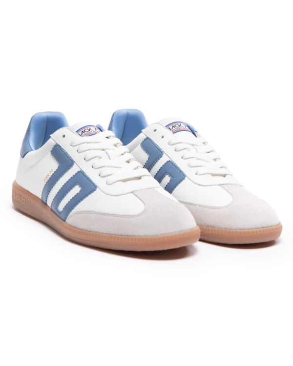 CLOUD WHITE BLUE ROYAL LEATHER