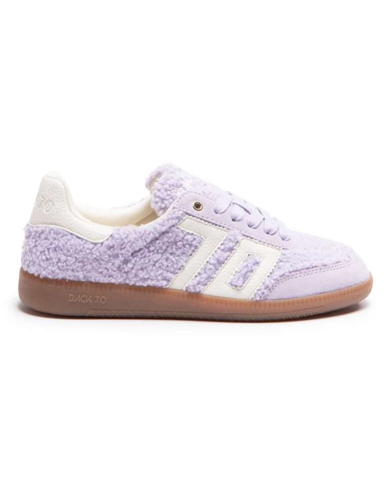 TEDDY LILAC SUEDE FUR