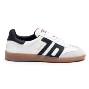 CLOUD WHITE BLACK LEATHER