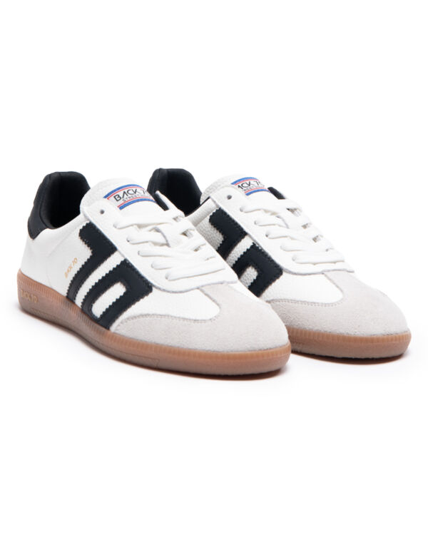 CLOUD WHITE BLACK LEATHER